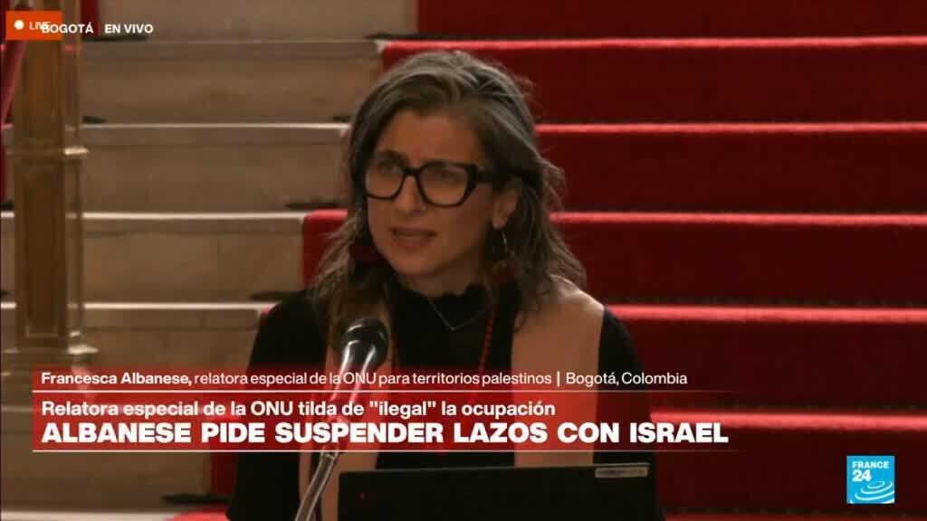 "La limpieza étnica en Palestina avanza a una velocidad increíble": Francesca Albanese