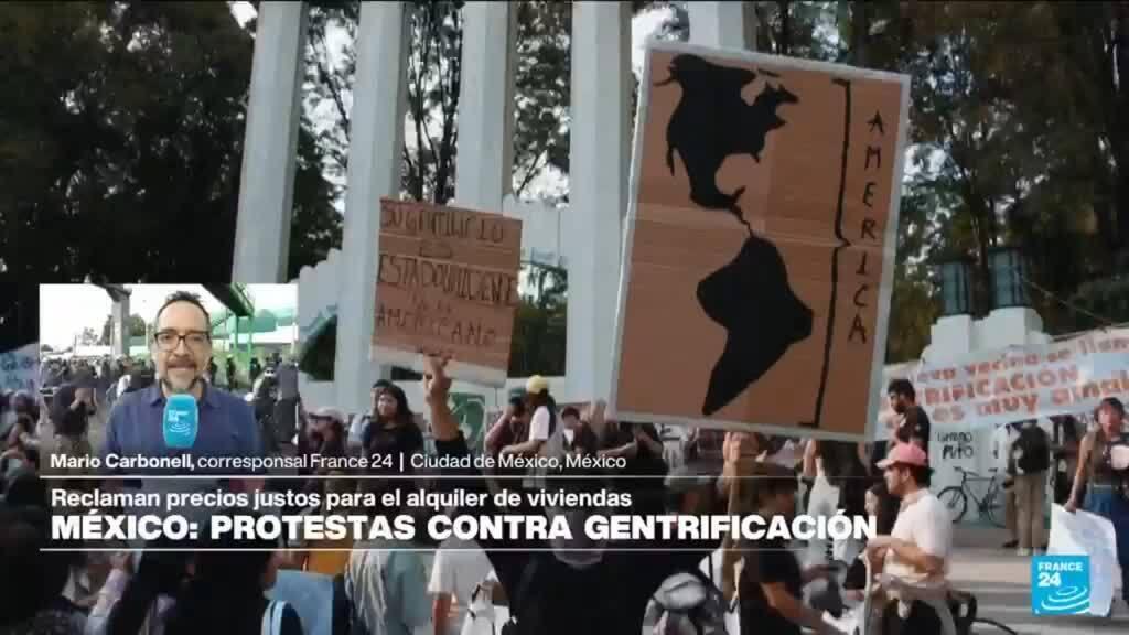 Informe desde Ciudad de México: protesta contra la gentrificación en el sur de la capital