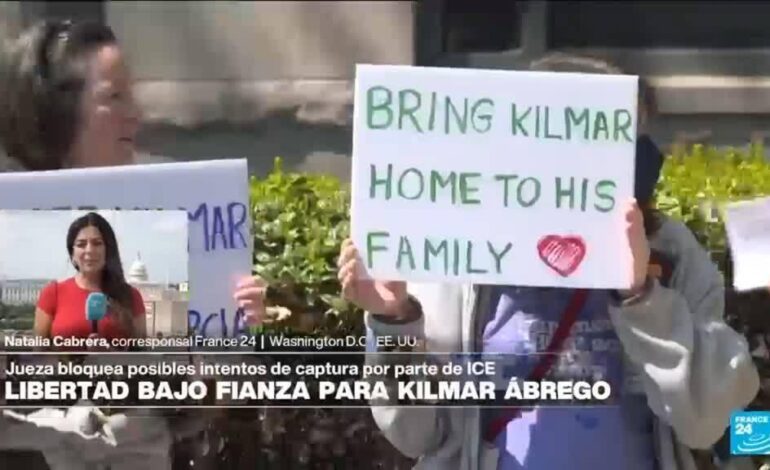Informe desde Washington: juez otorga libertad bajo fianza a Kilmar Ábrego