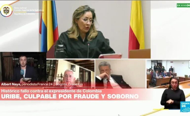 Informe desde Bogotá: en qué consiste el fallo contra el expresidente Álvaro Uribe