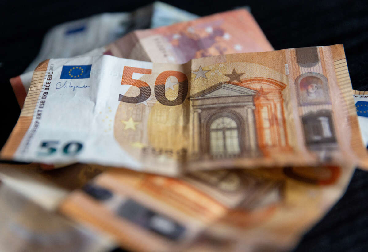 Un conjunto de boletos de 50 euros. Foto de Kraft: Europa Press.