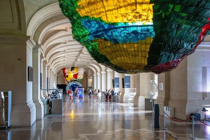 Las coloridas instalaciones de Gaetano Pesce en el Palais des Beaux-Arts en Lille.