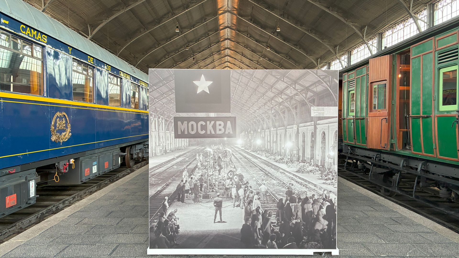 Estación Zhivago en el Museo del Ferrocarril Madrid