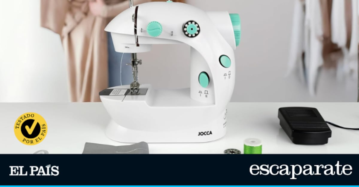 Pruebo cuatro máquinas de coser portátiles y te digo cuál comprar para arreglar toda tu ropa | Comparativas | Escaparate