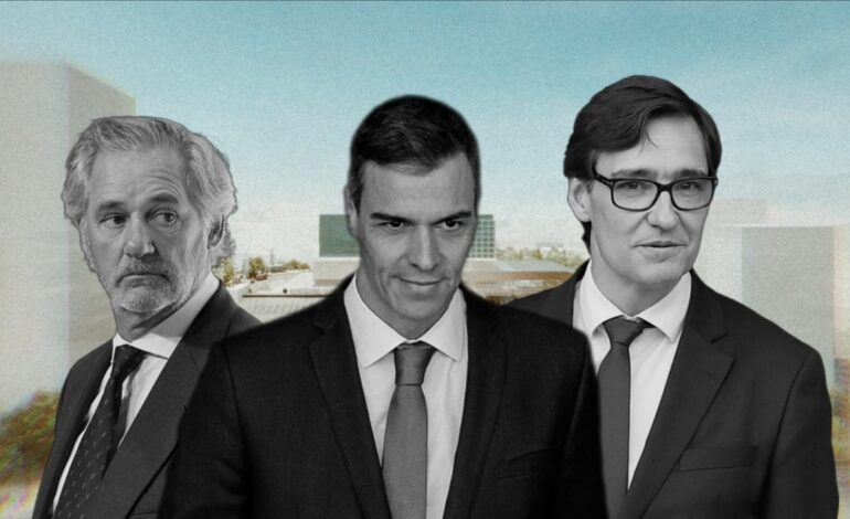 Salvador Illa mete a Acciona en la reforma de la estación de Sants tras el anuncio de Sánchez de una «lista negra»