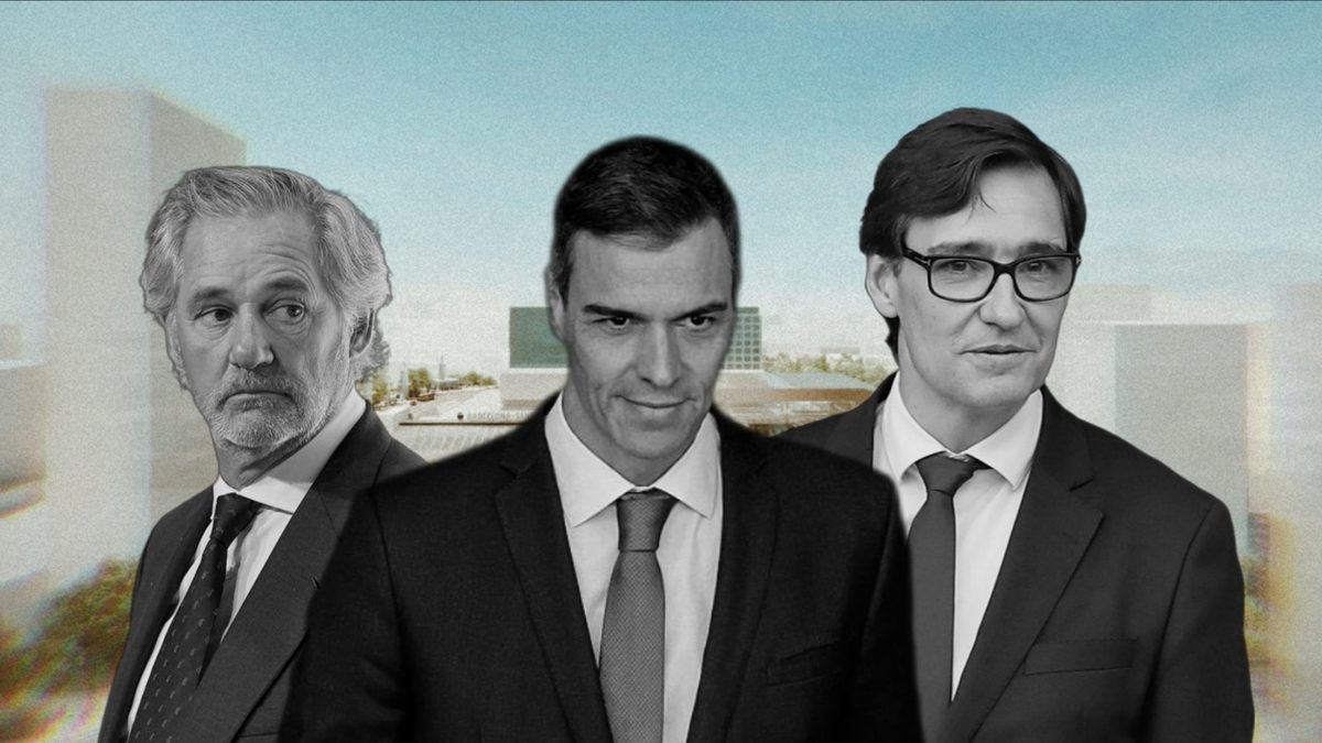 Salvador Illa mete a Acciona en la reforma de la estación de Sants tras el anuncio de Sánchez de una «lista negra»