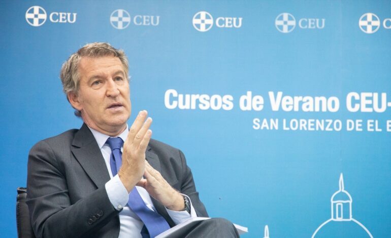 Feijóo se acerca a Vox y pide la deportación «inmediata» de los migrantes irregulares que delincan: «Debemos ser contundentes»