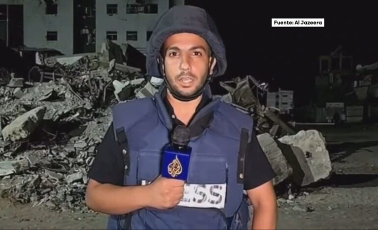 Israel persigue y amenaza a un periodista de Al Jazeera desde 2023