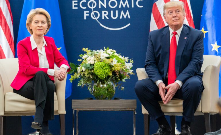 Trump y Von der Leyen llegan a un acuerdo sobre los aranceles: lo fijan en el 15%