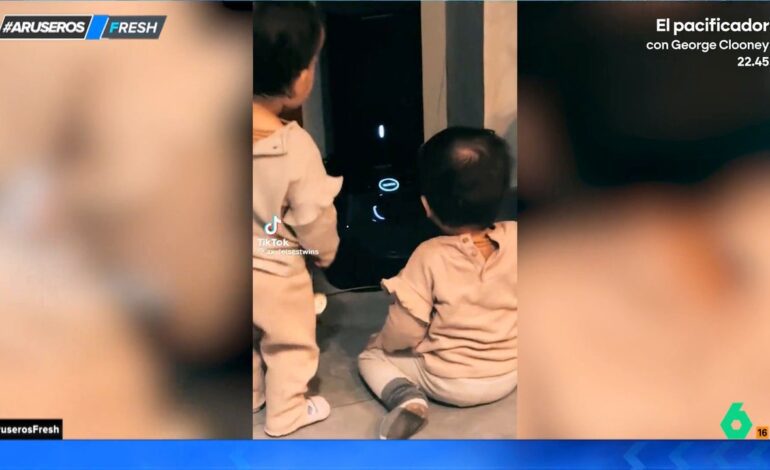 así es el divertido viral de los bebés que huyen de la aspiradora