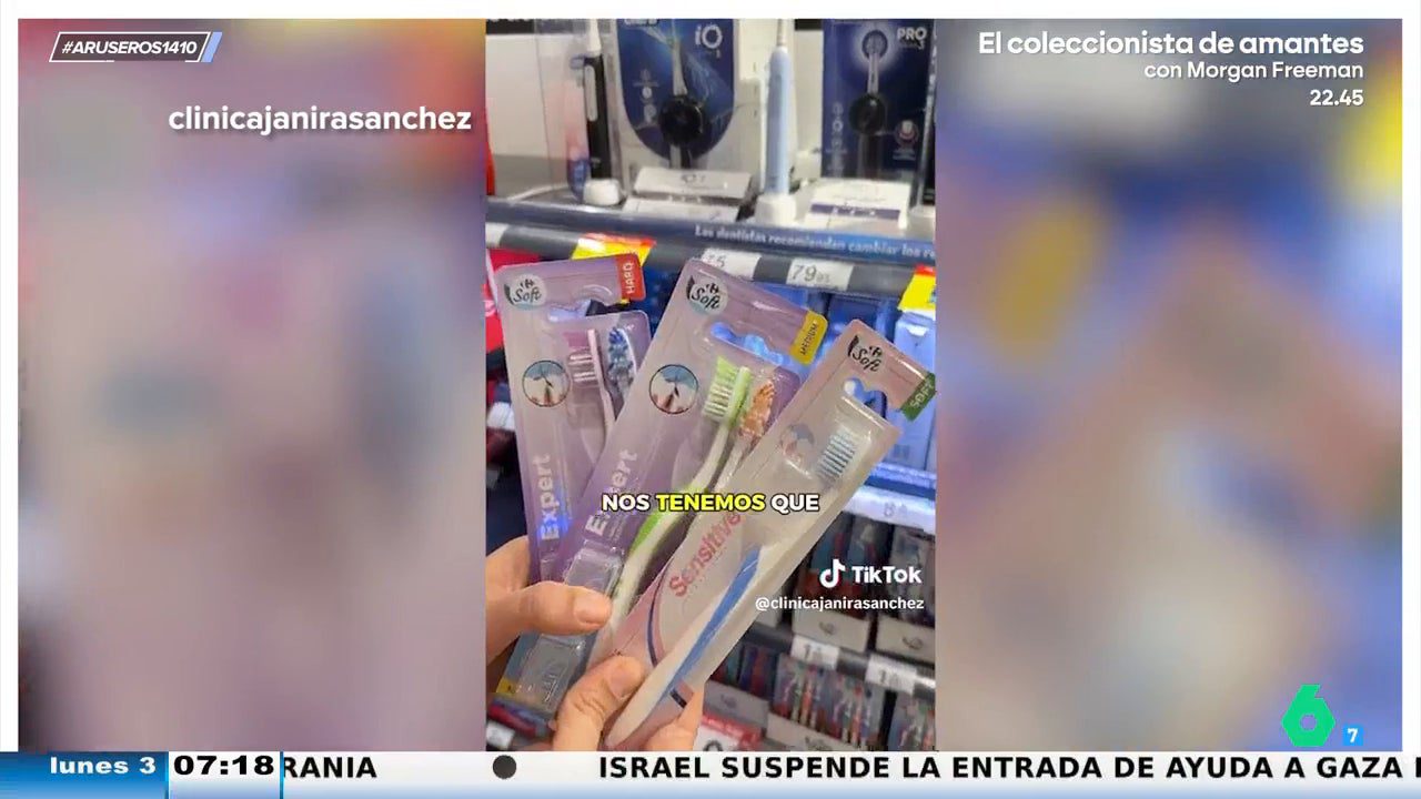 Los duros para limpiar las zapatillas o las juntas de los baños