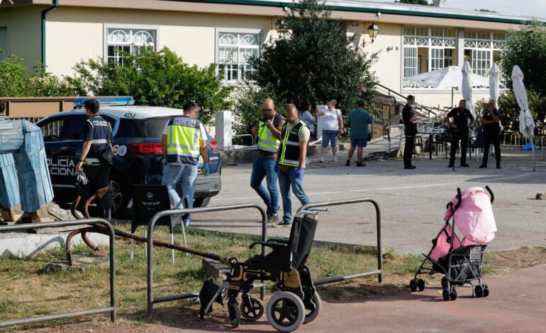 así comenzó la reyerta en la pedida de Ribeira