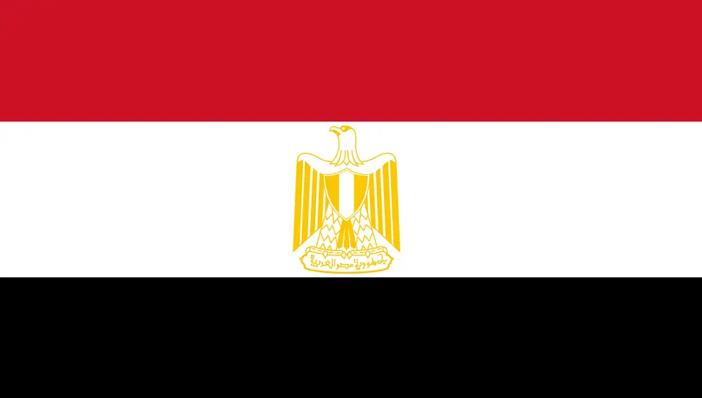 Bandera de Egipto