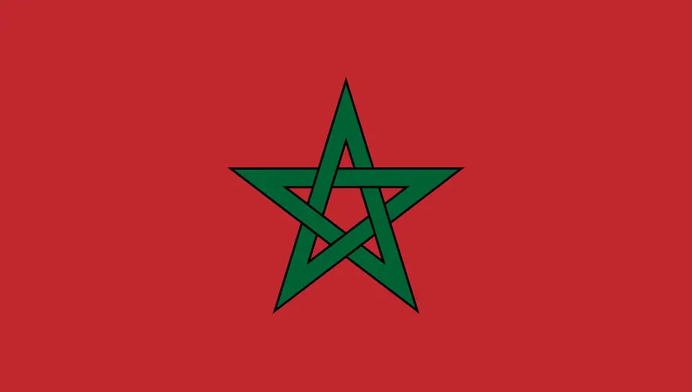 Bandera de Marruecos 