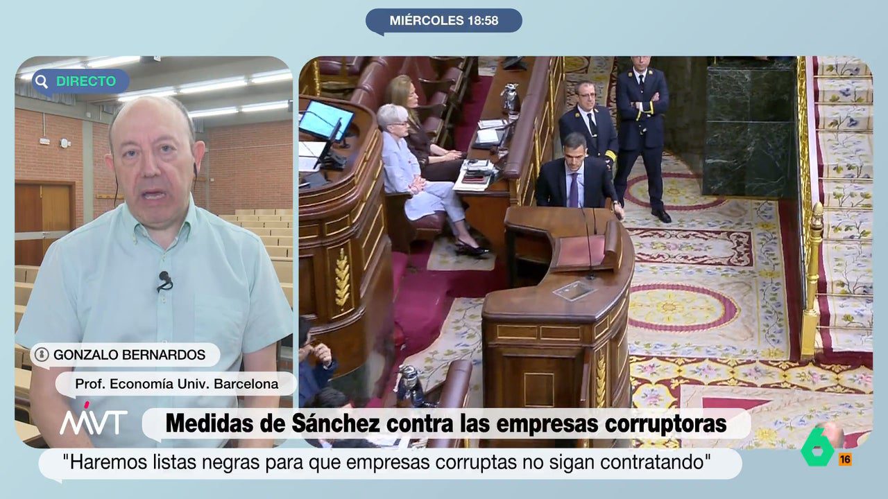 Gonzalo Bernardos expone que la corrupción podría suponer, aproximadamente, «un 17,5% del PIB»