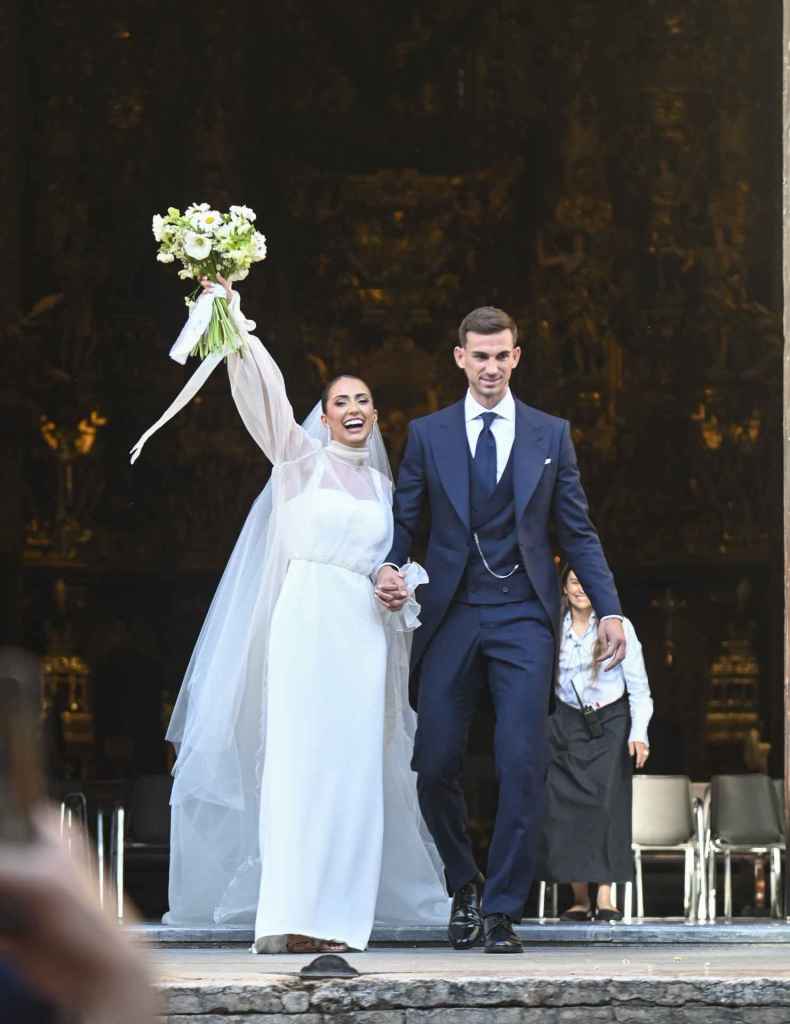 El matrimonio del futbolista Fabián Ruiz y Rosa Pereira