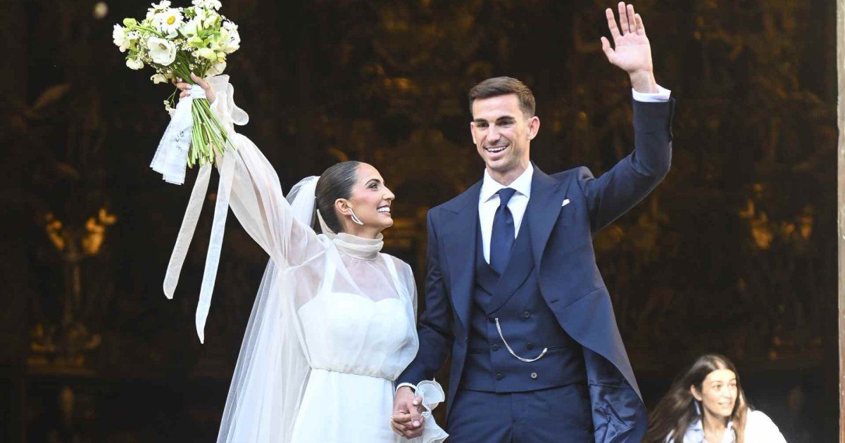 Las invitadas más elegantes de este fin de semana están en la boda del futbolista Fabián Ruiz y Rosa Pereira en Sevilla