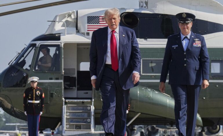 Von der Leyen y Trump se reunirán el domingo en Escocia para abordar los aranceles