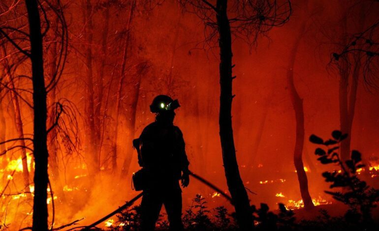 Grecia solicita ayuda europea para combatir los incendios forestales