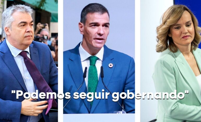 Moncloa insiste, es un asunto judicial… y creen «que pueden seguir gobernando»