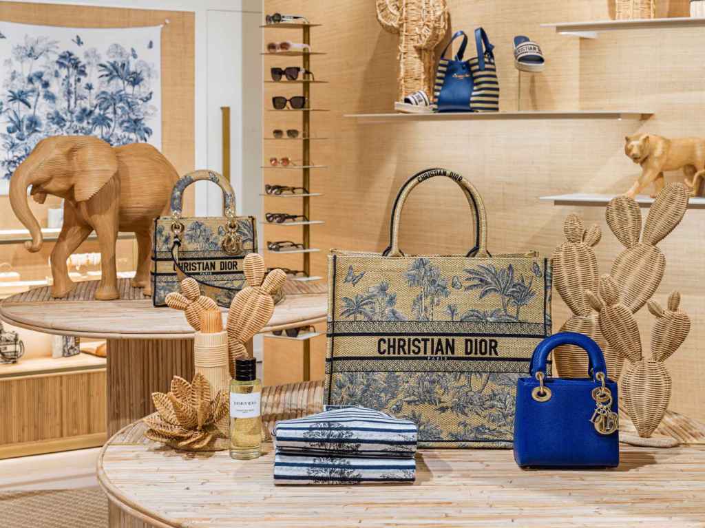 Parte de la colección Diorivera en Dior Pop-Up en Ibiza