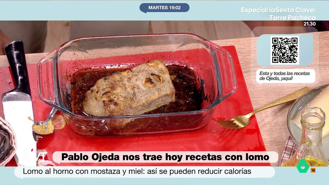 Cómo hacer un lomo al horno con mostaza y miel de chuparse los dedos, con Pablo Ojeda