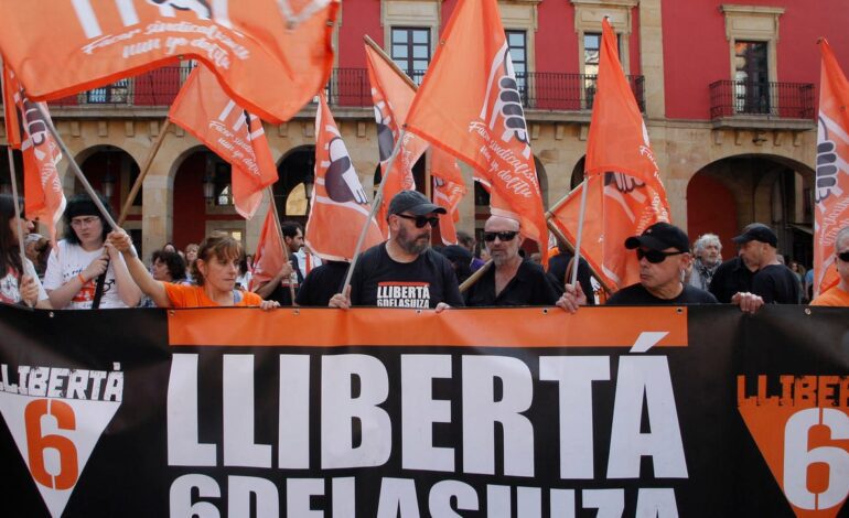 ‘Las seis de La Suiza’ pasan su primer día en prisión