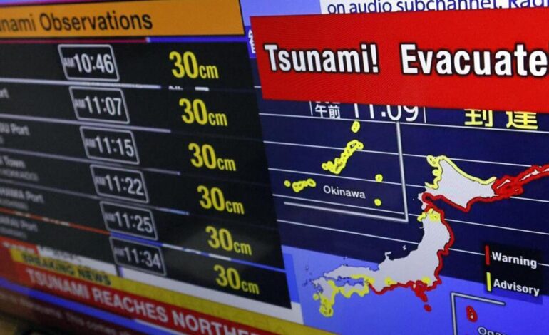 Potente terremoto de magnitud 8,8 en Rusia desata ola de alertas de tsunami en el Pacífico