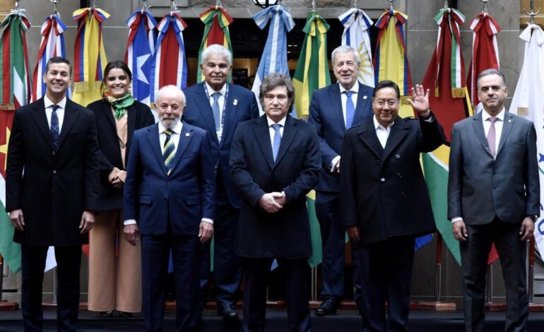 Lula y Milei, a la greña en la cumbre de presidentes del Mercosur