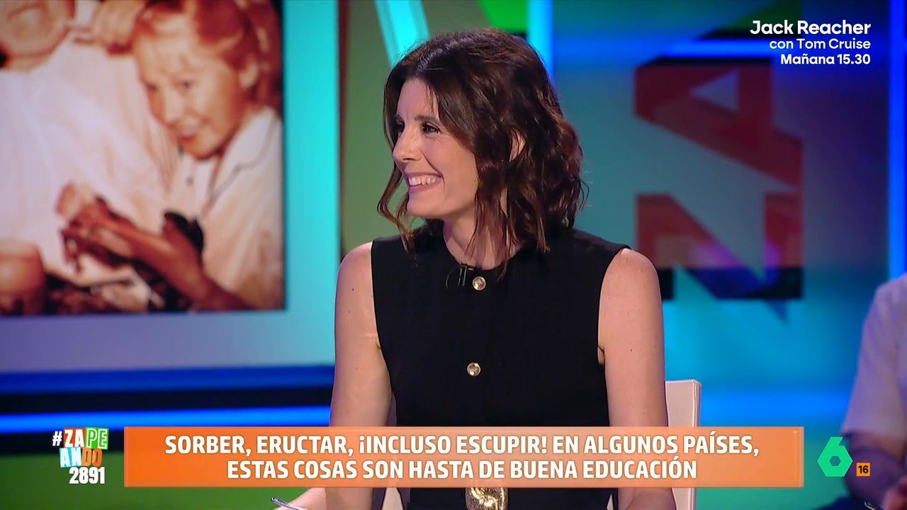 La experta en protocolo María José Gómez y Verdú explica en qué lugar eructar es sinónimo de buena educación