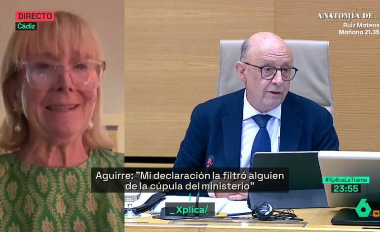 Me parece perfecto que investiguen a Montoro; siento alegría