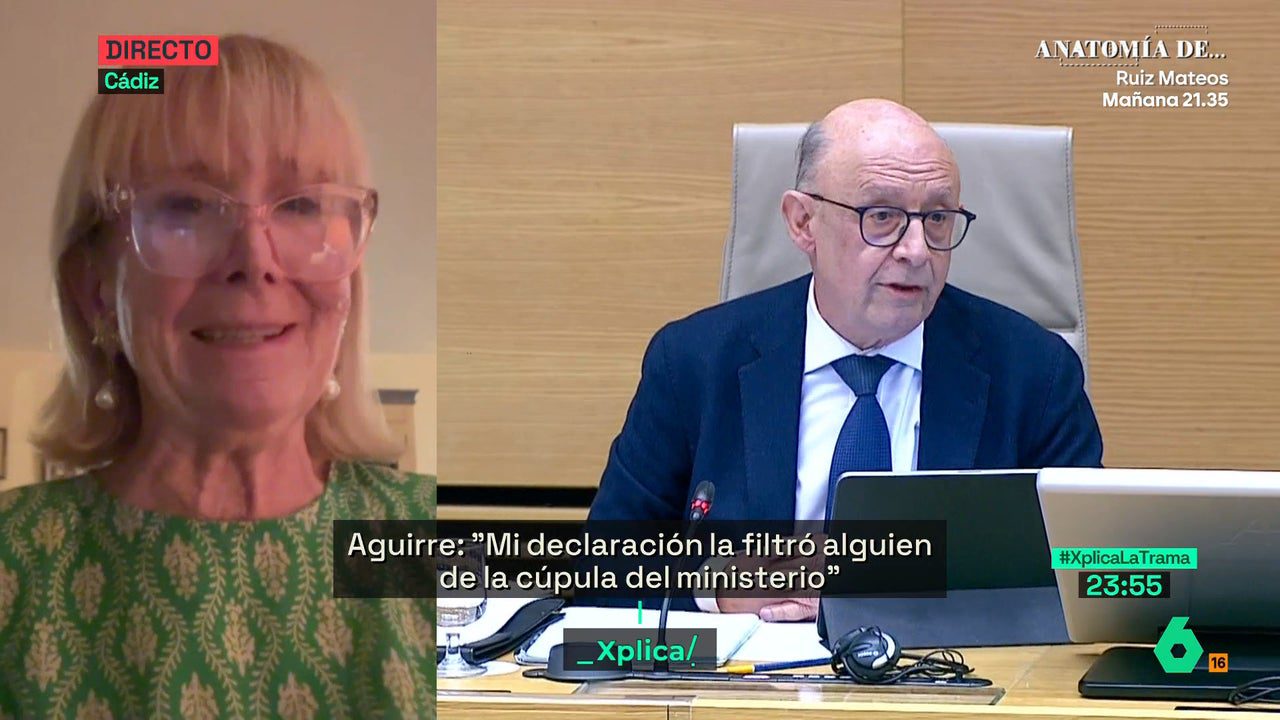 Me parece perfecto que investiguen a Montoro; siento alegría