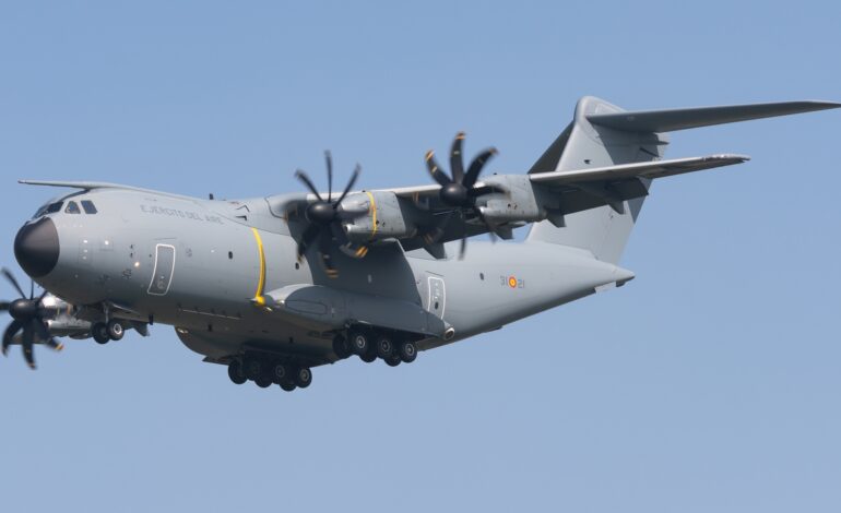 Estados Unidos convierte el enorme avión A400M en una auténtica bestia de guerra tras su última actualización