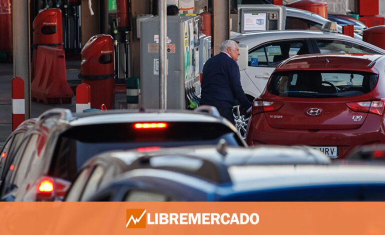 Llenar el depósito de diésel cuesta más de 3 euros menos