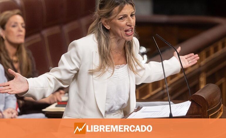 La OCDE señala a Yolanda Díaz por su «permiso climático»