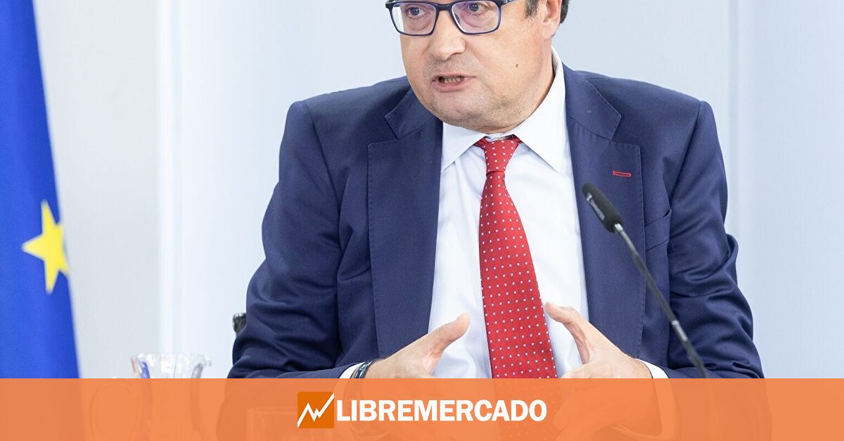 Óscar López usa un gráfico manipulado para atacar a Ayuso