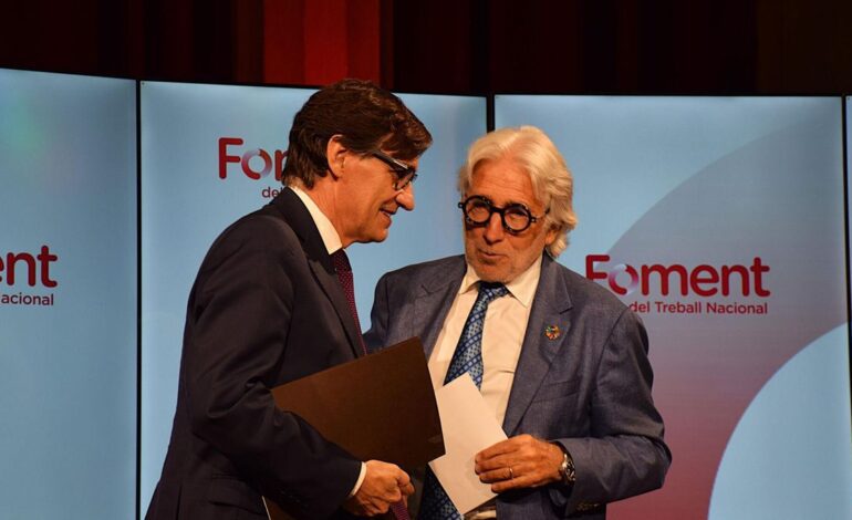Foment exige a Illa una política energética ambiciosa para evitar la pérdida de competitividad industrial