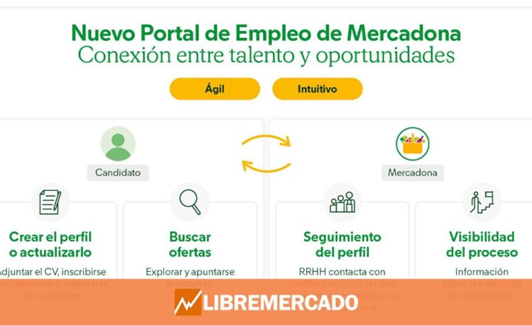 Mercadona crea un nuevo portal de empleo más intuitivo y ágil para el candidato