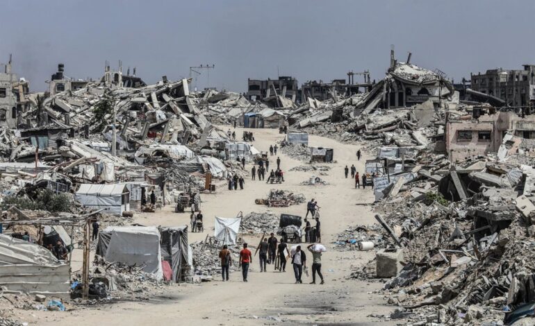 Israel emite nuevas órdenes de desplazamiento a los palestinos en la ciudad de Gaza y Yabalia