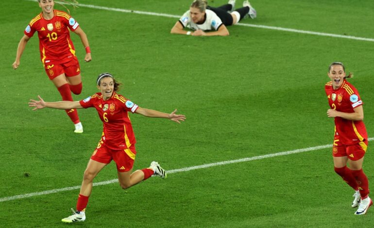 Un golazo de Aitana Bonmatí en la prórroga mete a España en la final de la Eurocopa