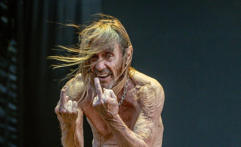 así fueron los accidentados conciertos de Iggy Pop y Gracie Abrams