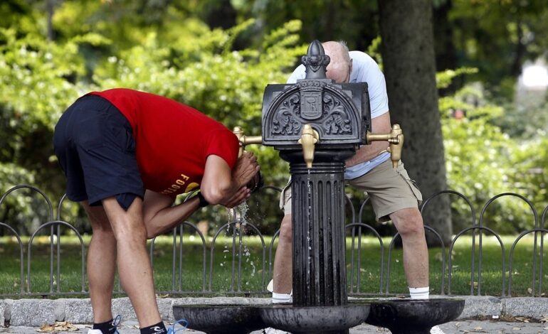 aviso naranja por altas temperaturas en 12 provincias y máximas de hasta 42ºC