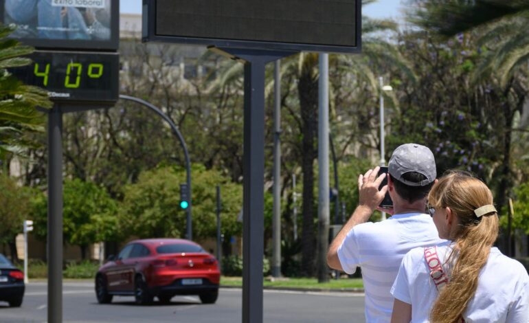 las temperaturas superarán los 40 grados en algunos puntos del país