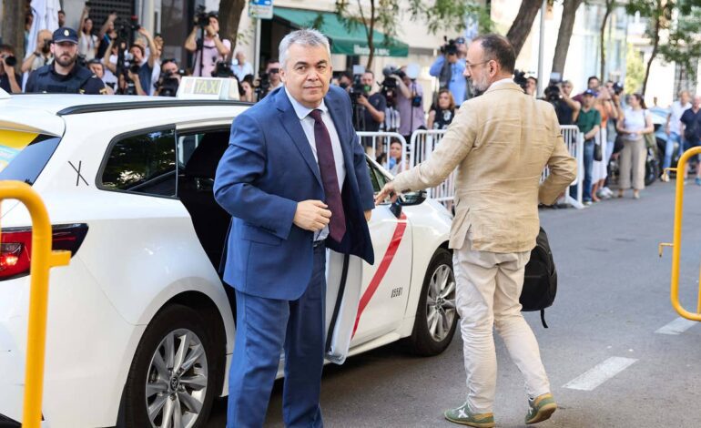 Santos Cerdán recurre al Supremo su ingreso en prisión y le acusa de abrirle «una causa general» sin «indicios de criminalidad suficientes»
