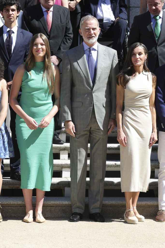 La Infanta Sofía con el vestido de Zara en 2025