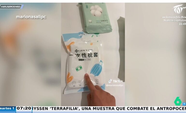 Llevan bragas desechables para no lavarlas