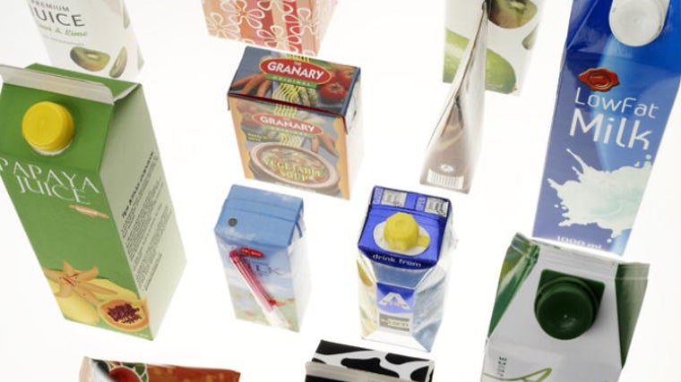 Diferentes formatos de Tetra Pak