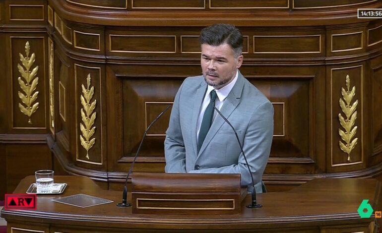 Del «lávese la boca» de Rufián a las llamadas al orden de Armengol a PP y Vox: los momentos más tensos