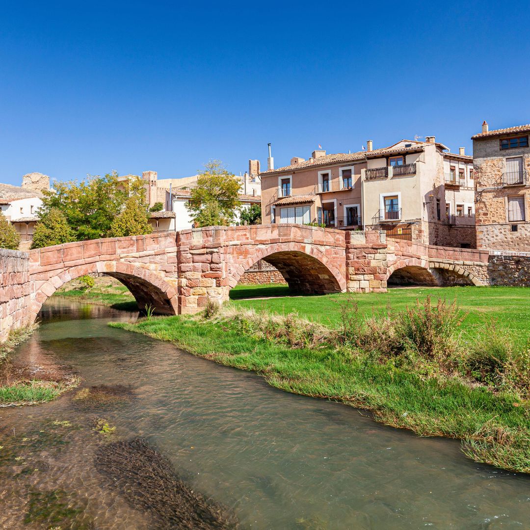 Hermosa ciudad de Molina de Aragón en Guadalajara