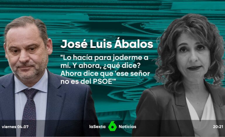 Elogiaba a Cerdán para joderme a mí